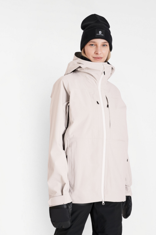 Gentian 3L Shell Jacket - Chalk Beige - Women's