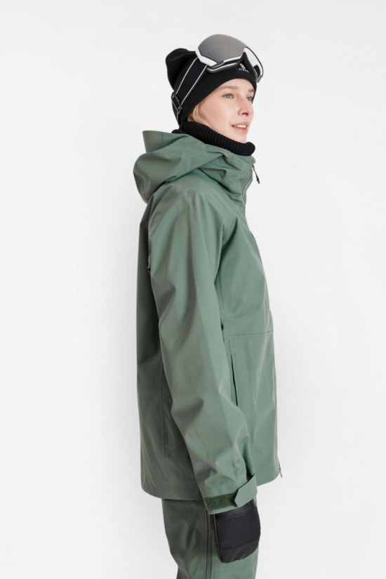 Gentian 3L Shell Jacket - Duck Green - Women's