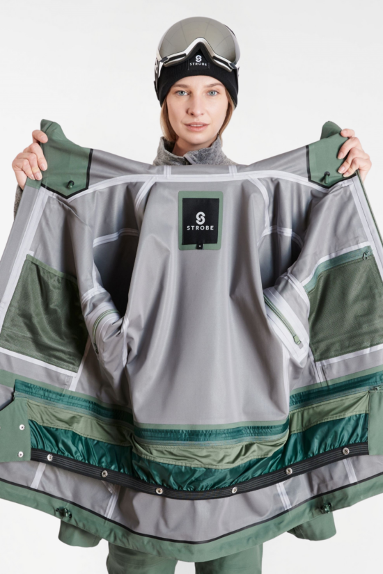 Gentian 3L Shell Jacket - Duck Green - Women's