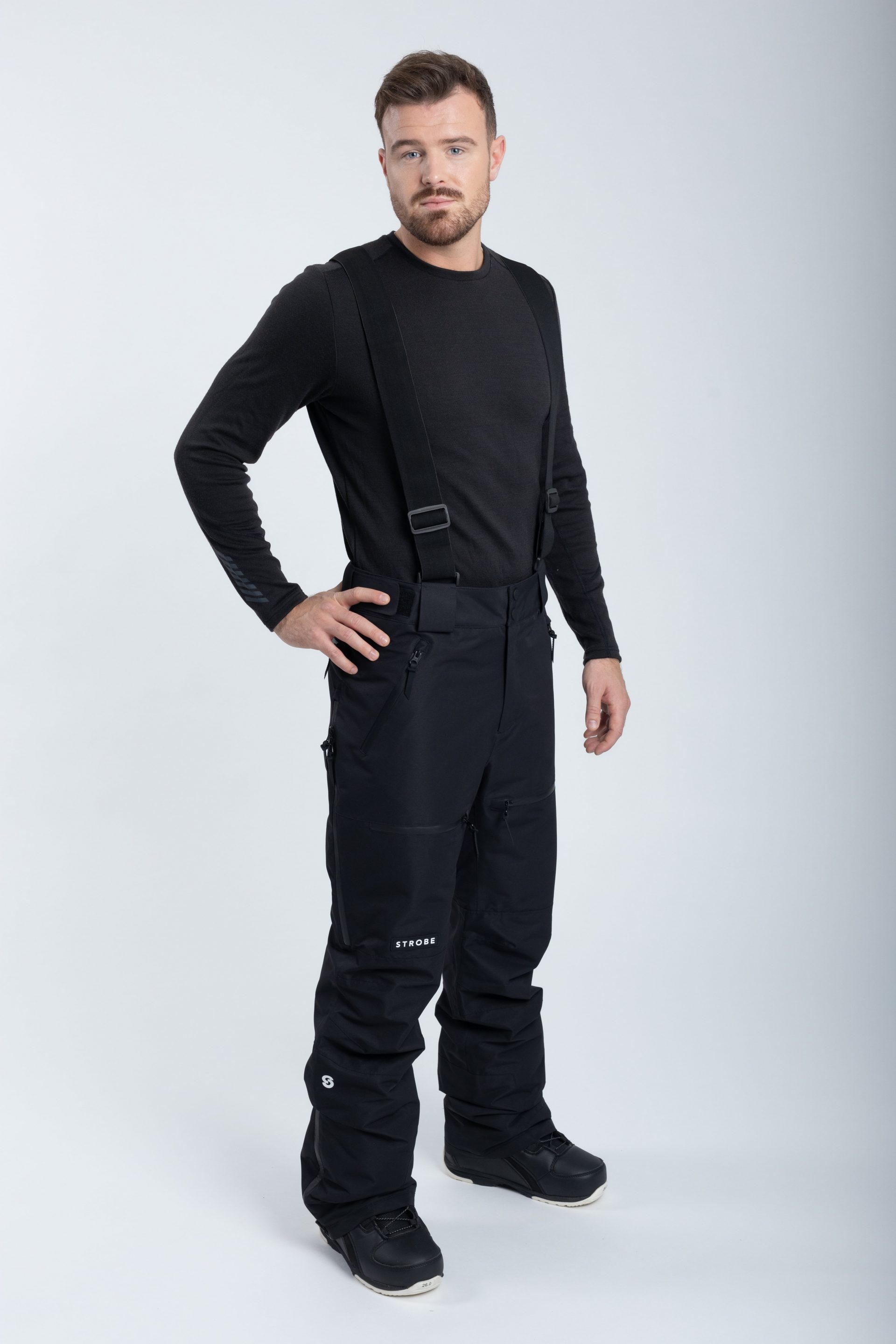 Pantalone sci light insulated ski pants ONE MORE OD951AD Size XS Color  BLACK/BLACK/CHAMPAGNE - Livio Sport