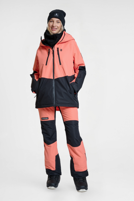 Lynx Ski Pants Coral - Women's