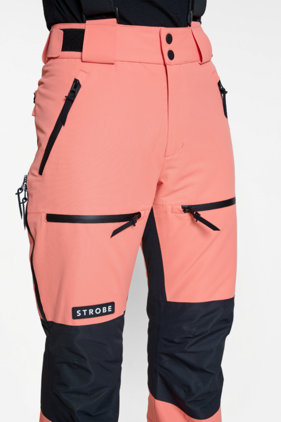 Lynx Ski Pants Coral - Women's