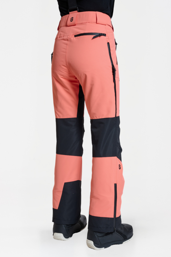 Lynx Ski Pants Coral - Women's