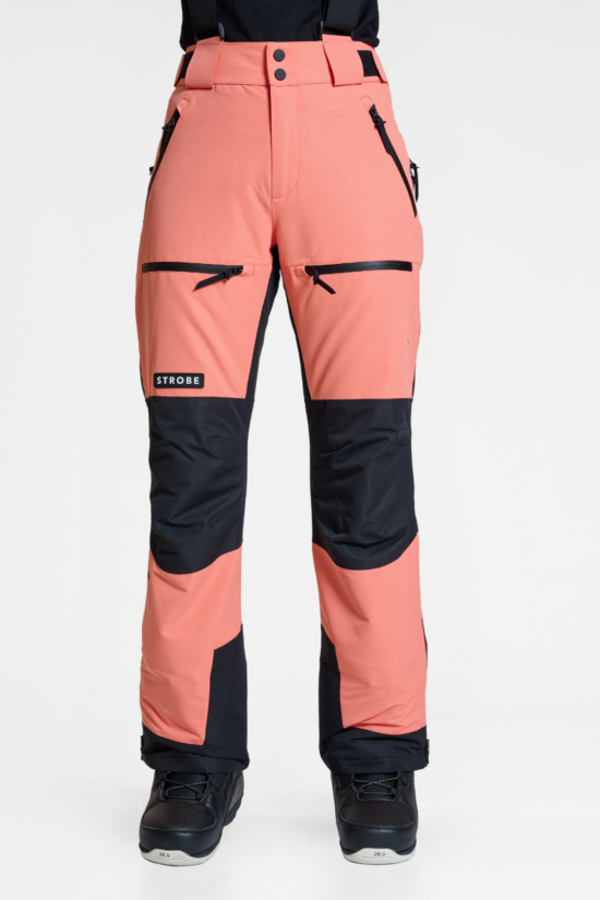 Lynx Ski Pants Coral - Women's