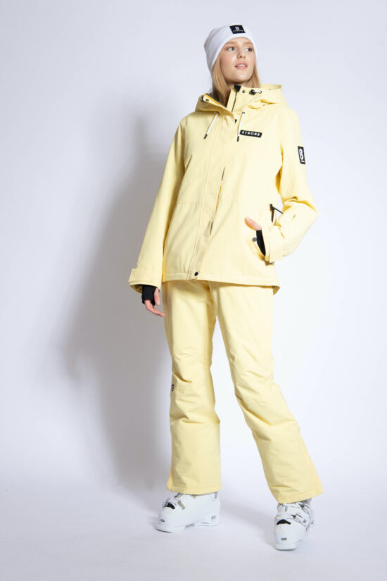 Pantalon de ski Terra Lt Yellow - Femmes