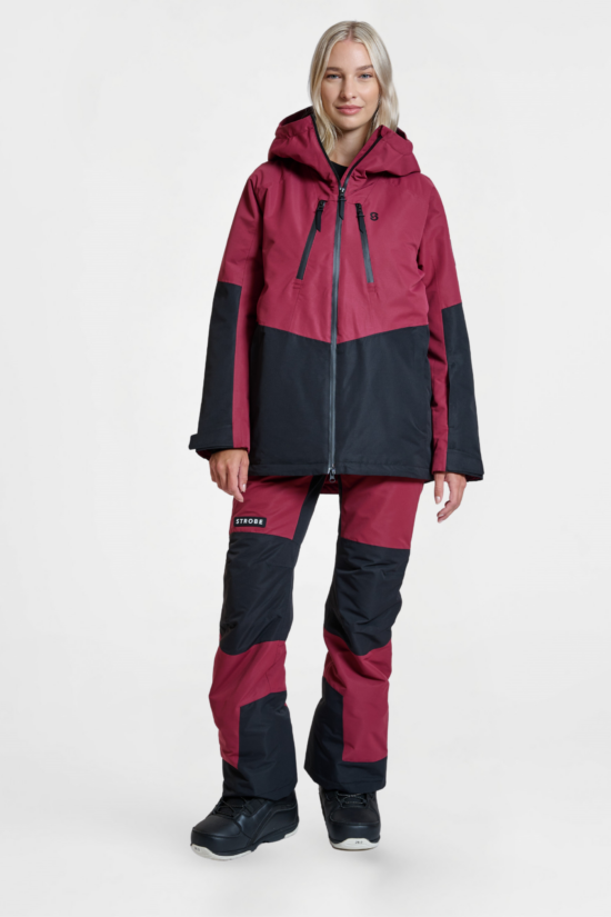 Pantalon de ski Lynx Burgundy - Femmes