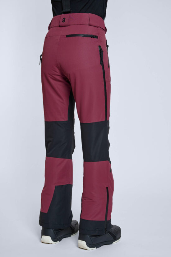 Pantalon de ski Lynx Burgundy - Femmes