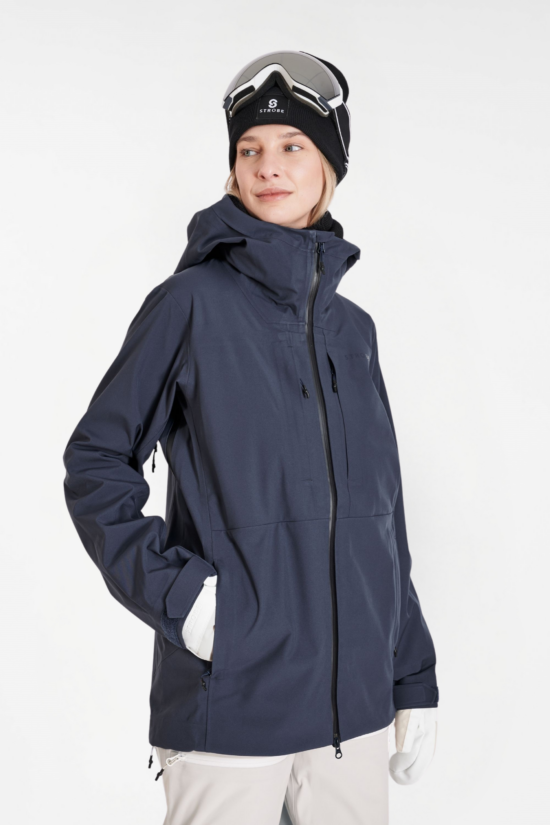 Gentian 3L Shell Jacket - Deep Blue - Women's