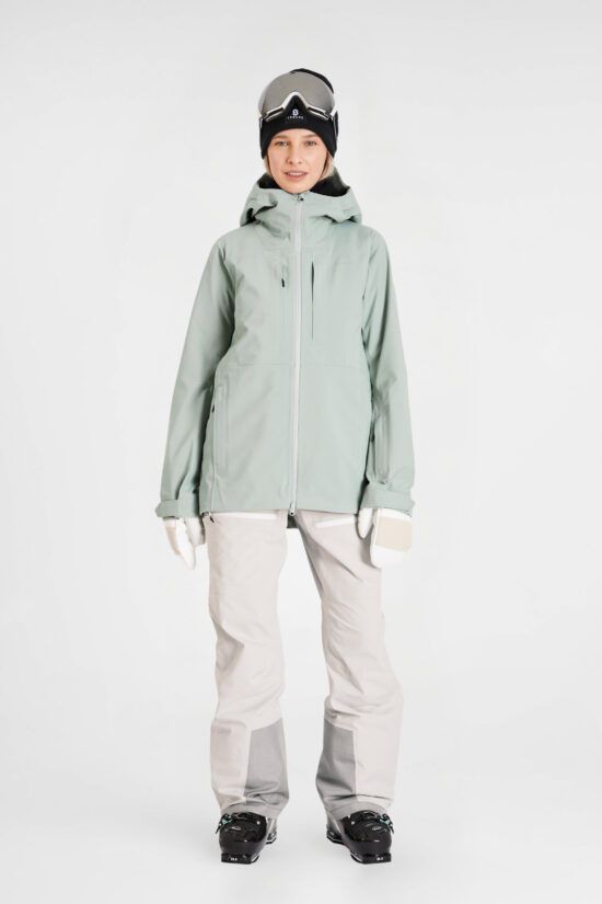 Gentian 3L Shelljacke - Sage Green - Damen