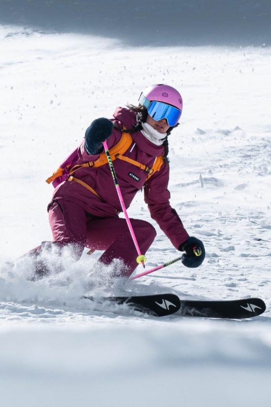 Halo Ski Jacket Burgundy - Women's