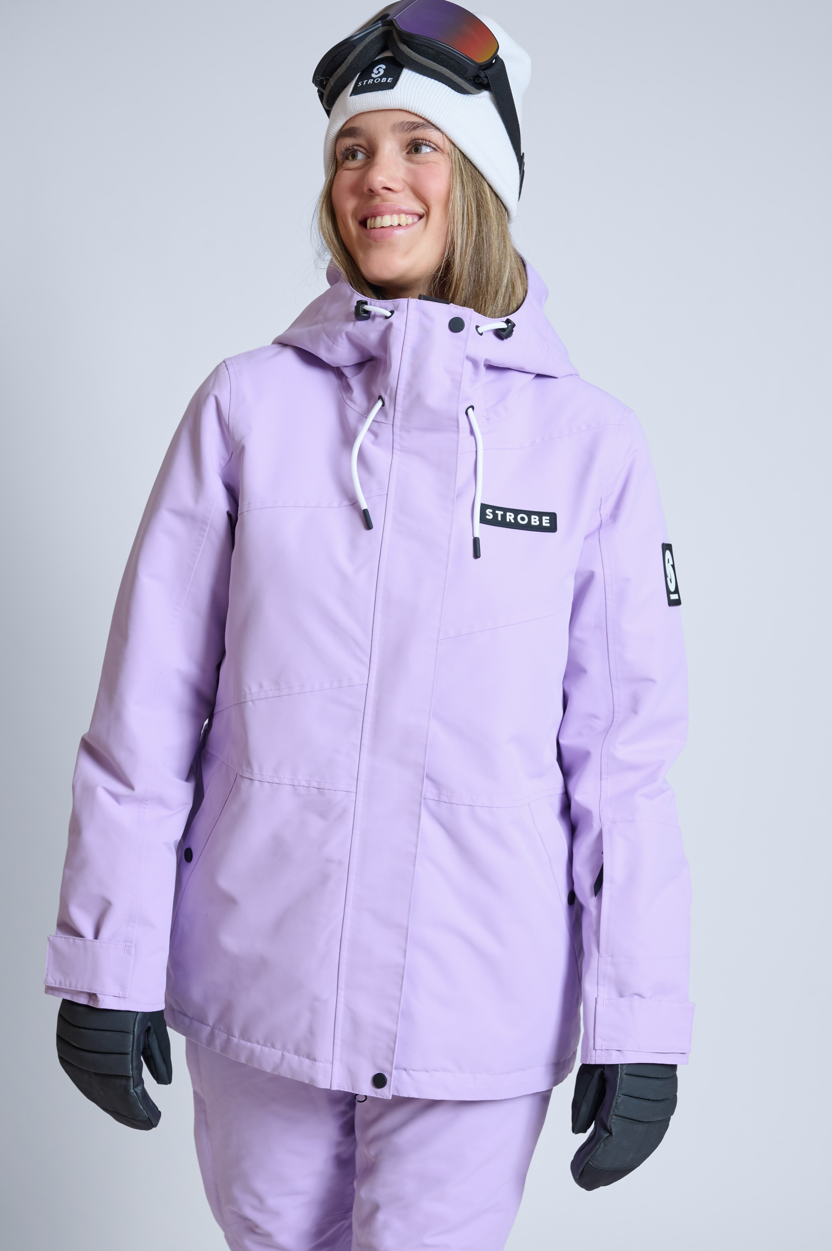 Aura Ski Jacket Pale Violet - Women's - Strobe