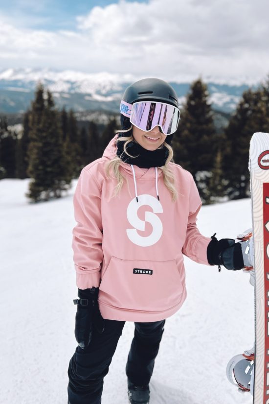 Epic Shred Hoodie Sakura Pink - Women's