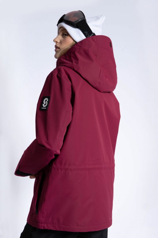 Felicity Ski Jacket Burgundy - Women's