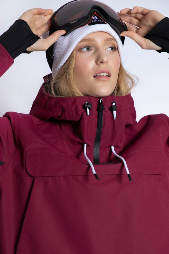 Felicity Ski Jacket Burgundy - Women's