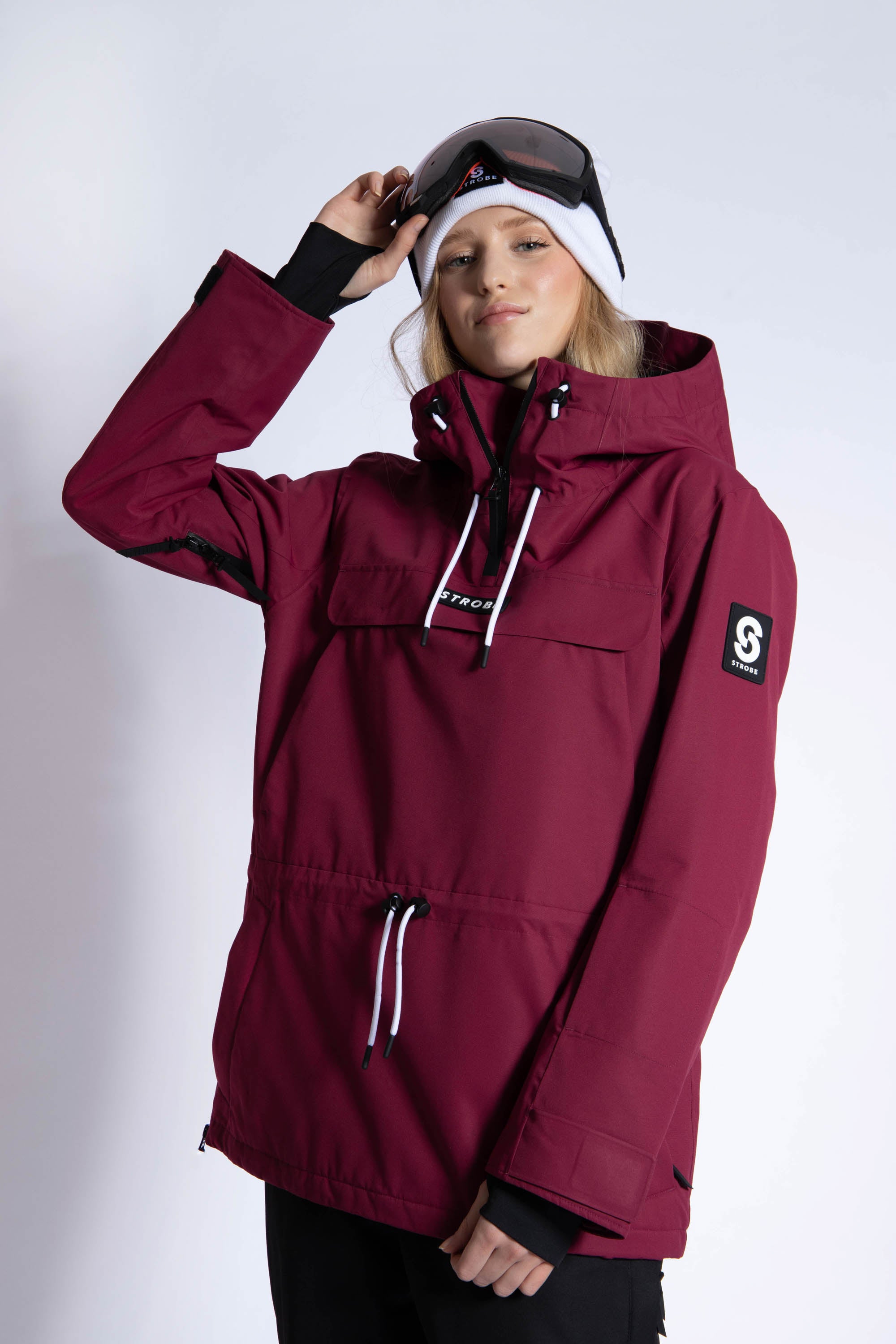 Felicity Ski Jacket Burgundy - Women's