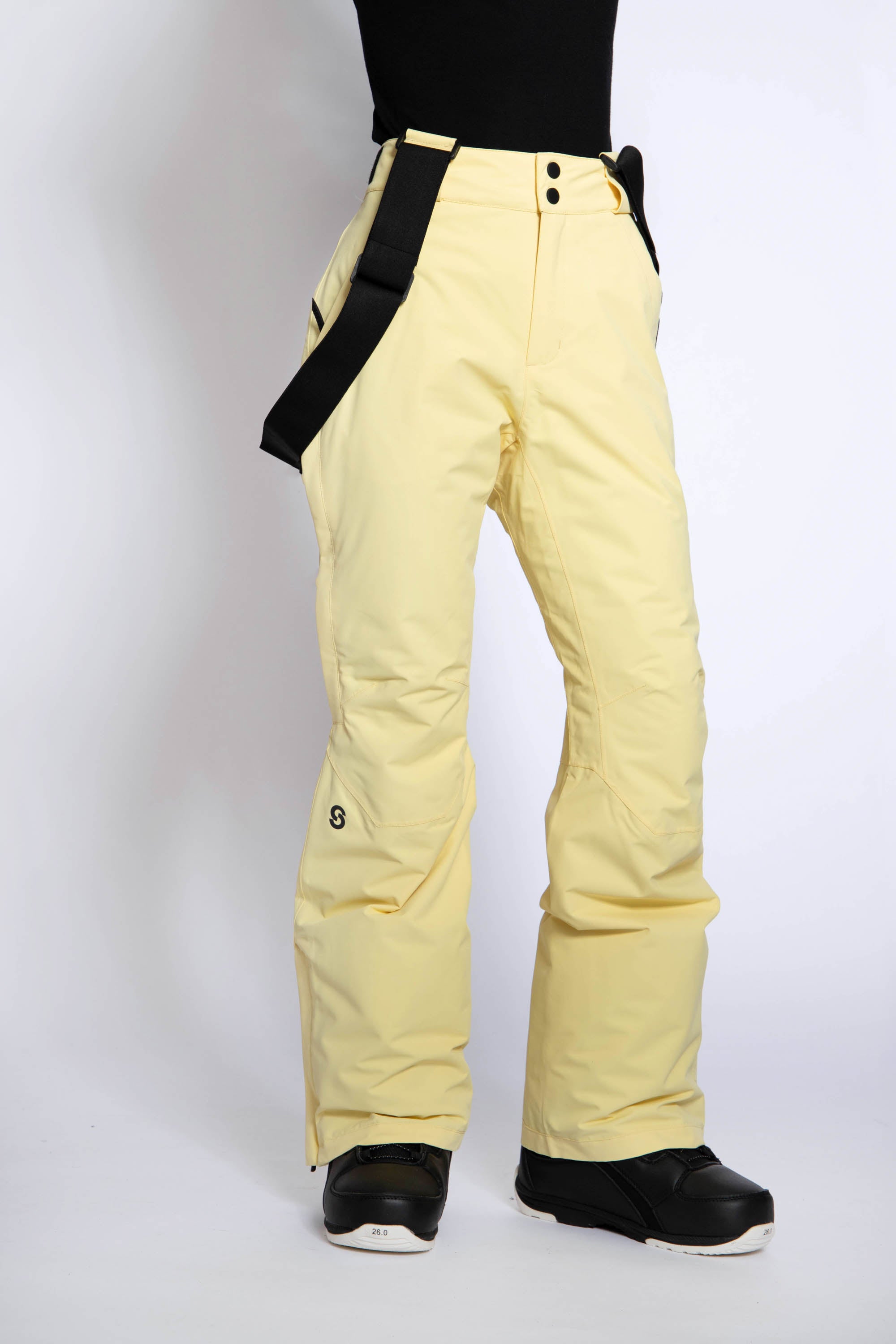 Pantalon de ski Terra Lt Yellow - Femmes