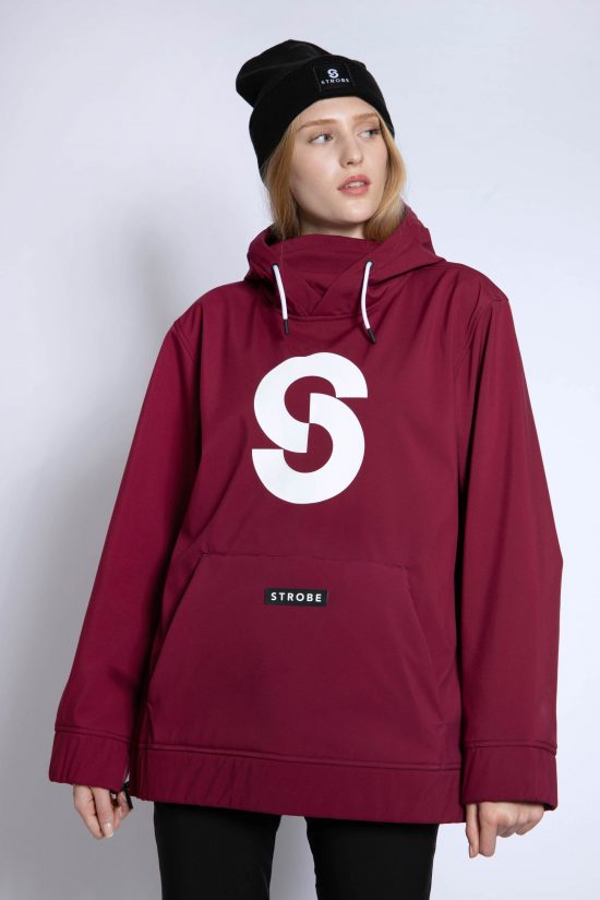 Epic Shred Hoodie Burgundy - Women's