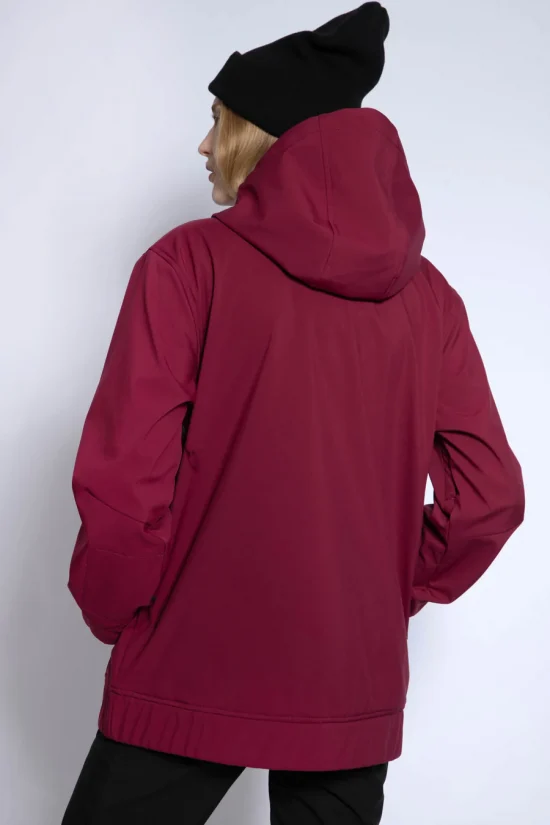 Epic Shred Hoodie Burgundy - Women's