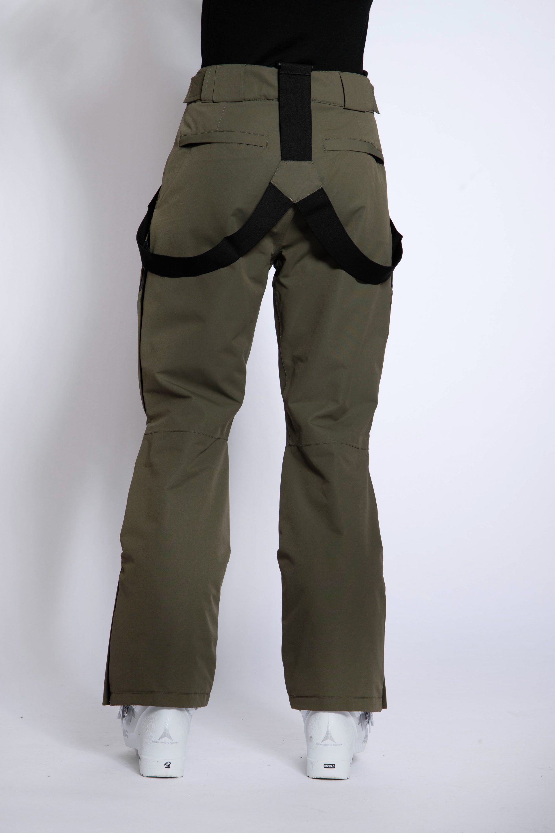 Renewed - Terra Ski Pants Olive Green - Large - Women's - Strobe