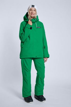 Emerald green hot sale ski jacket