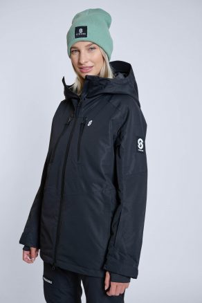 Lynx Ski Jacket Black - Women's