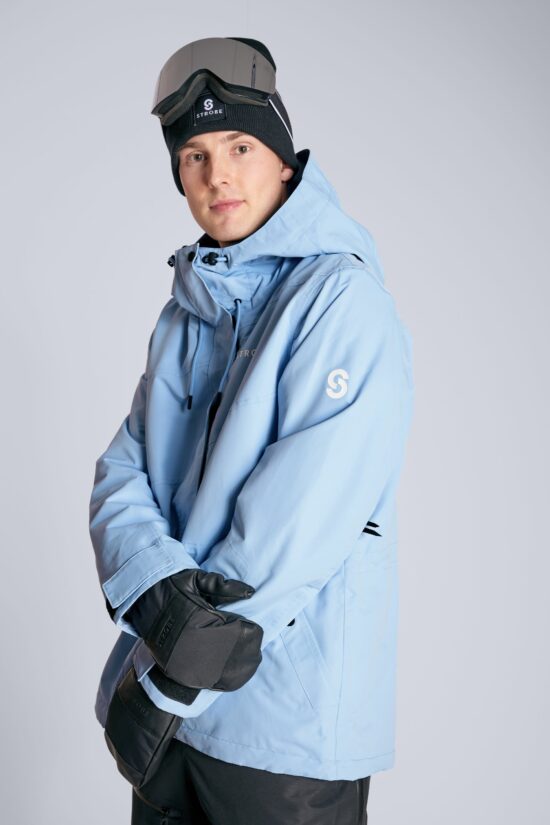 Aura Ski Jacket Serenity Blue - Men's