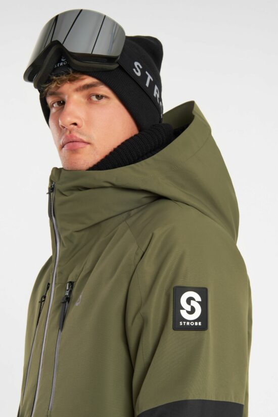 Lynx Skijacke Olive Green - Herren