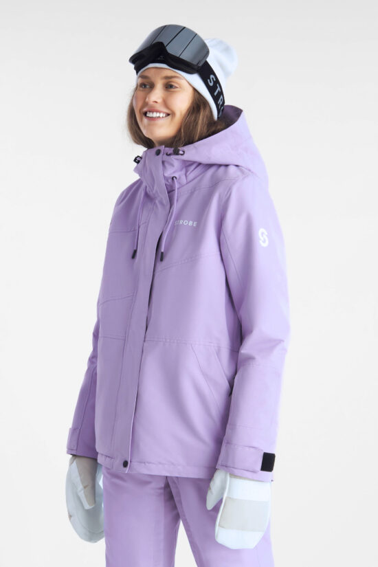 Aura Chaqueta de esquí Pale Violet - Mujer