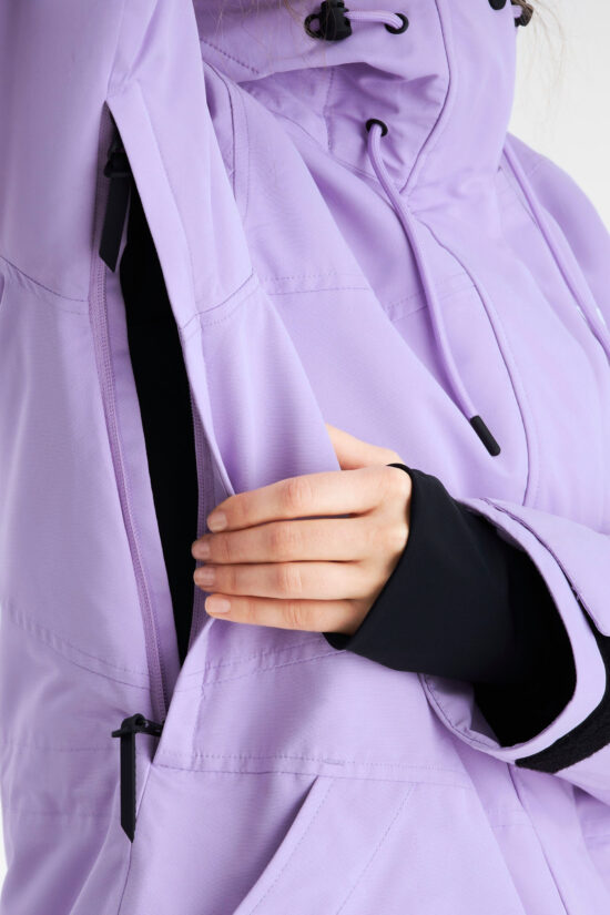 Aura Chaqueta de esquí Pale Violet - Mujer