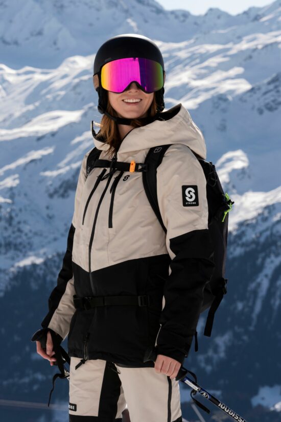 Veste de ski Lynx Lt Beige - Femmes