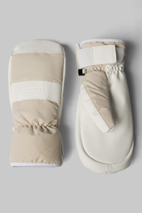 Hiberna Ski Mittens Lt Beige