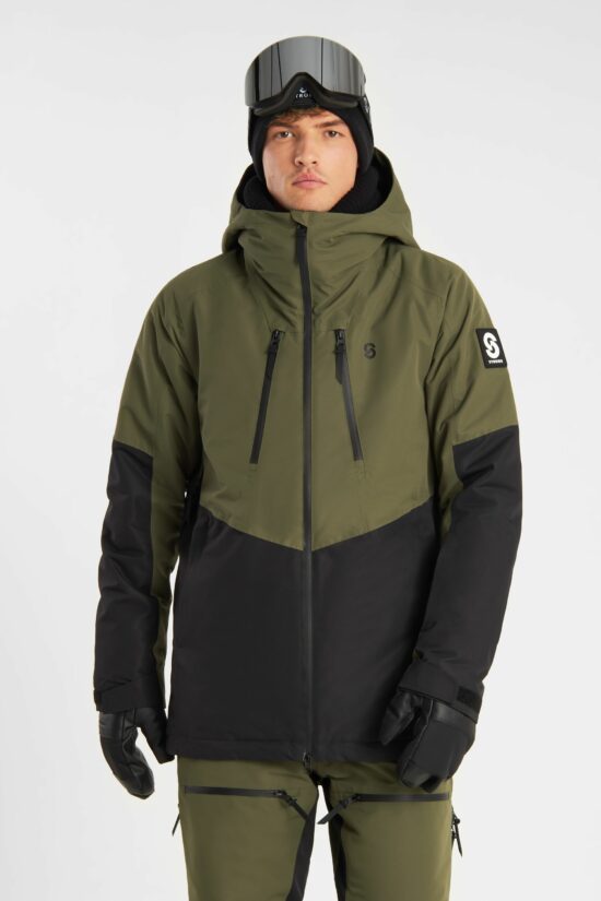 Lynx Skijacke Olive Green - Herren