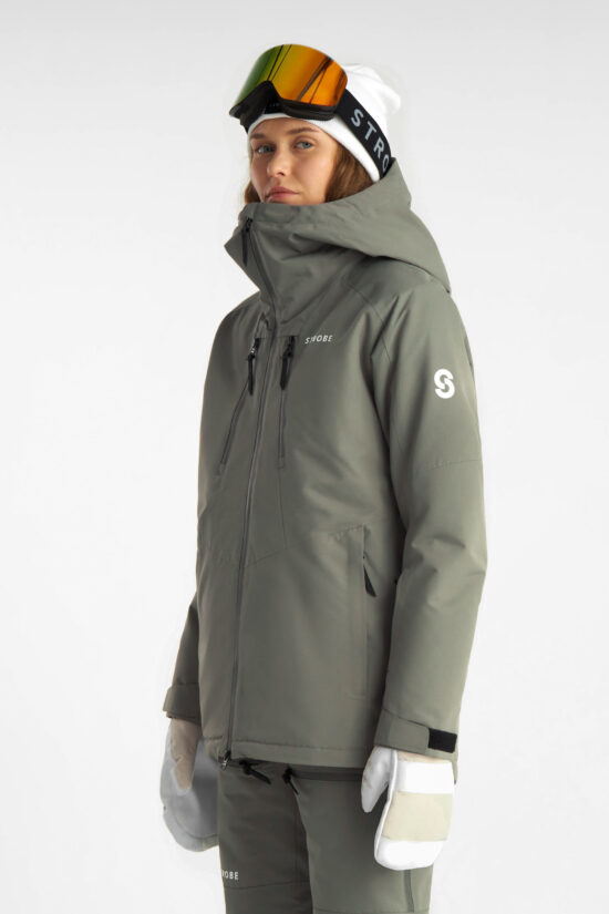 Lynx Ski Jacket Smoke Green - Women's