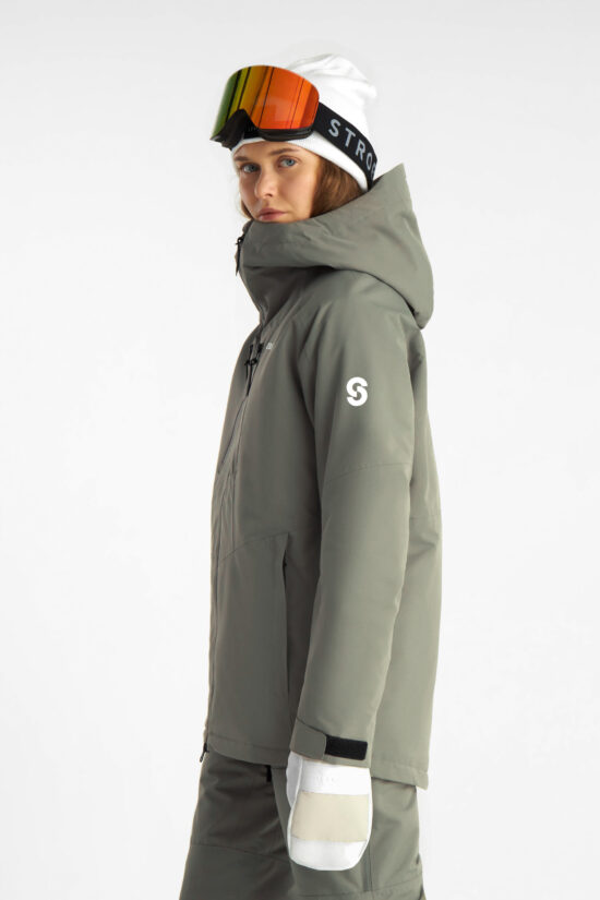 Lynx Ski Jacket Smoke Green - Women's