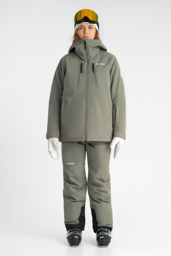 Lynx Ski Jacket Smoke Green - Women's