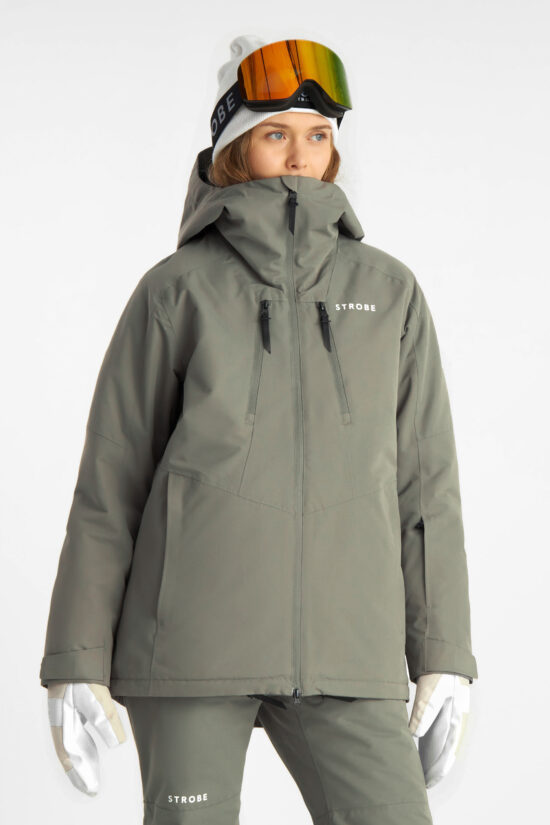 Lynx Ski Jacket Smoke Green - Women's