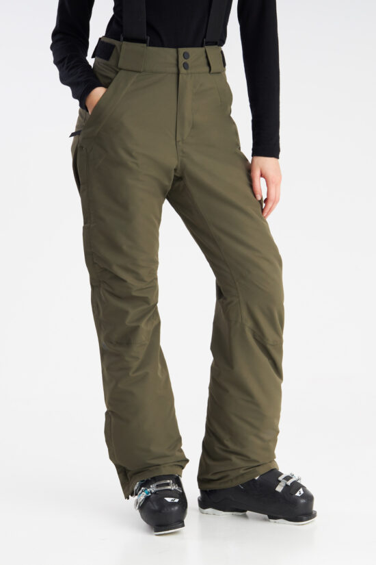 Terra Ski Pants Olive Green - Women's