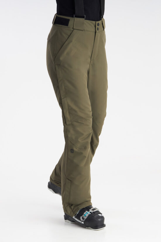 Terra Ski Pants Olive Green - Women's