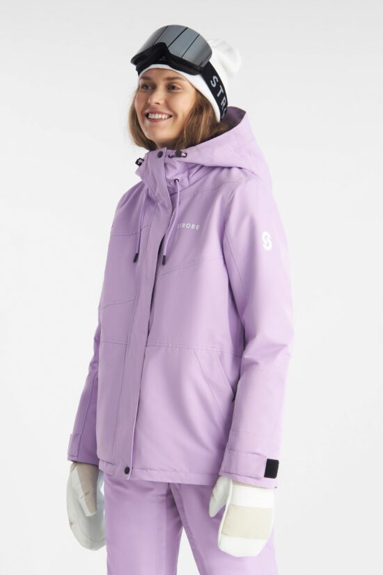 Aura Ski Jacket Pale Violet - Women's