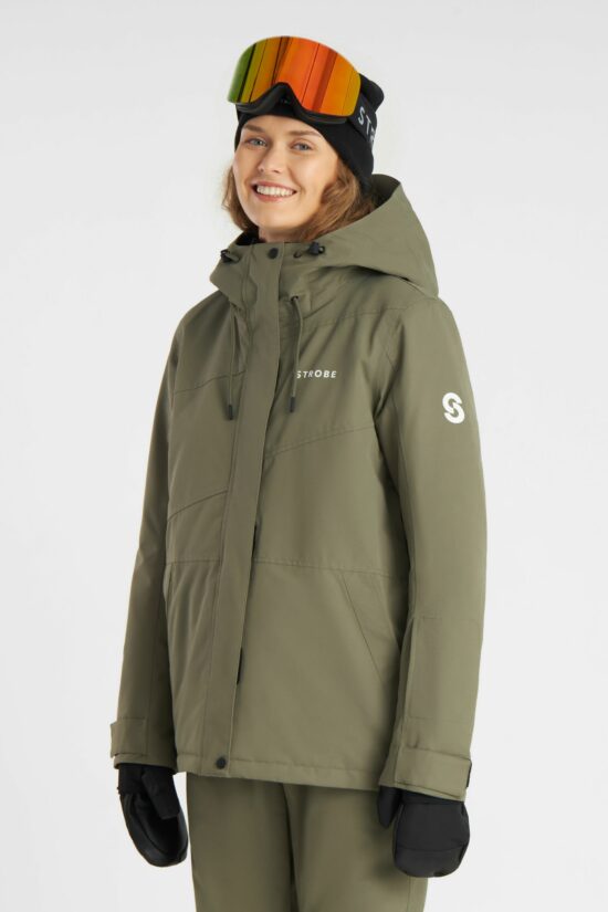 Veste de ski Aura Smoke Green - Femmes