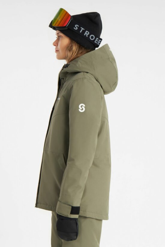 Veste de ski Aura Smoke Green - Femmes