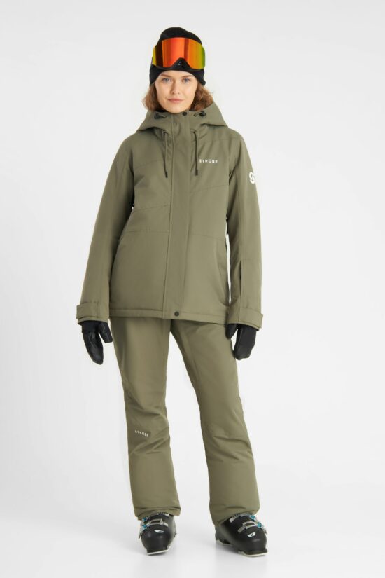 Veste de ski Aura Smoke Green - Femmes