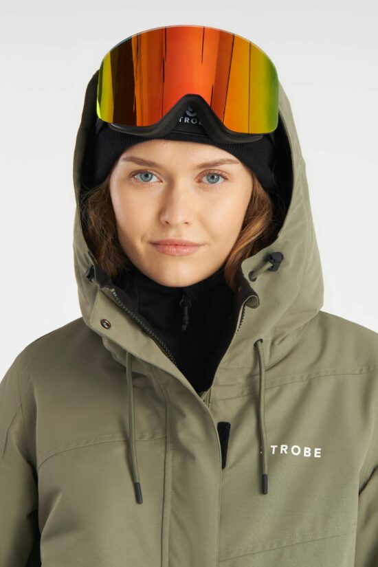 Veste de ski Aura Smoke Green - Femmes