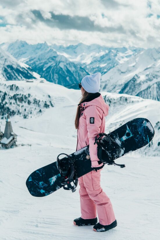 Aura Ski Jacket Sakura Pink Women's - 2023