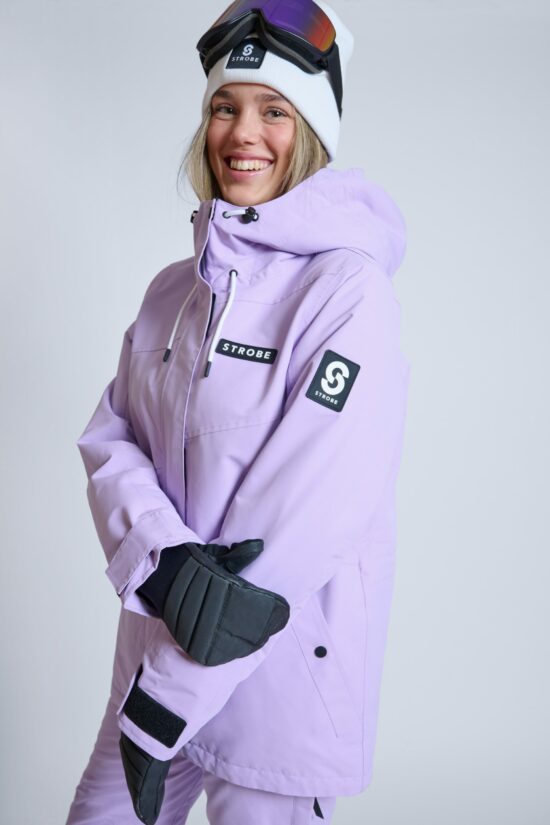 Aura Ski Jacket Pale Violet - Women's - 2023