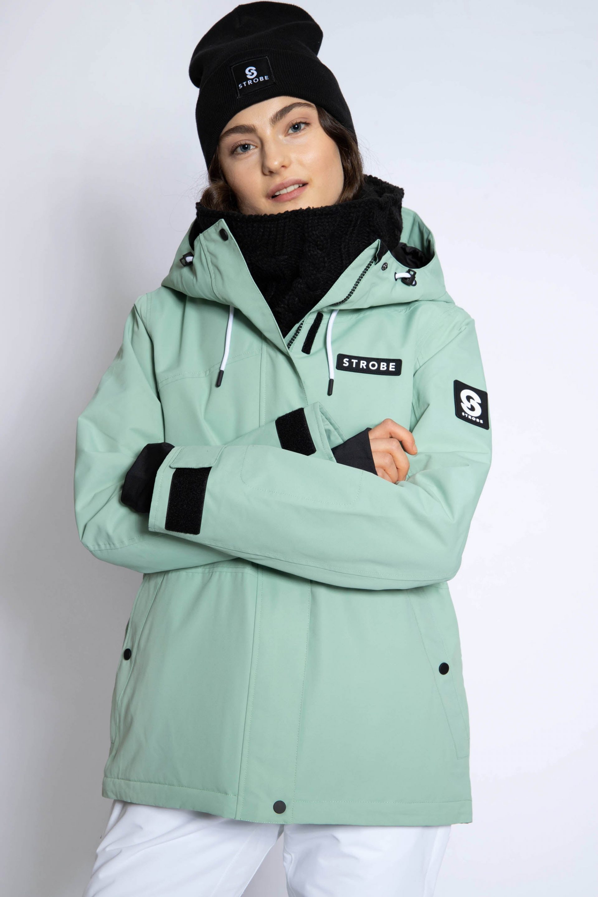 Manteau De Ski Et Planche à Neige Chaud Et Imperméable Femme, 500 - Bleu Dlicat, - - Wedze
