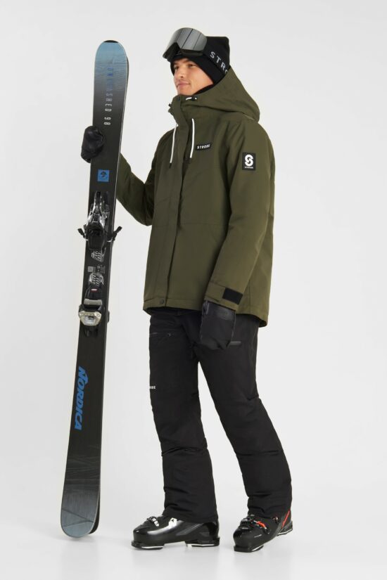 Aura Ski Jacket Olive Green - Men's