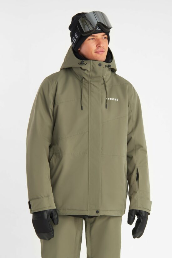 Aura Ski Jacket Smoke Green - Men's