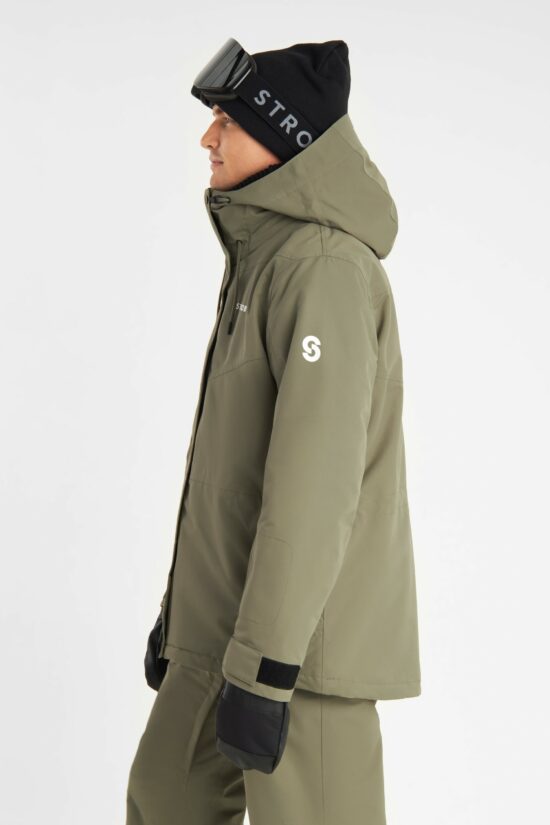 Aura Ski Jacket Smoke Green - Men's